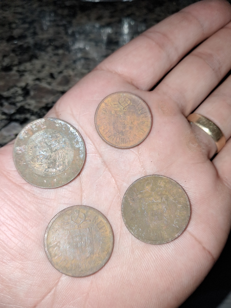 Portuguese escudos coins